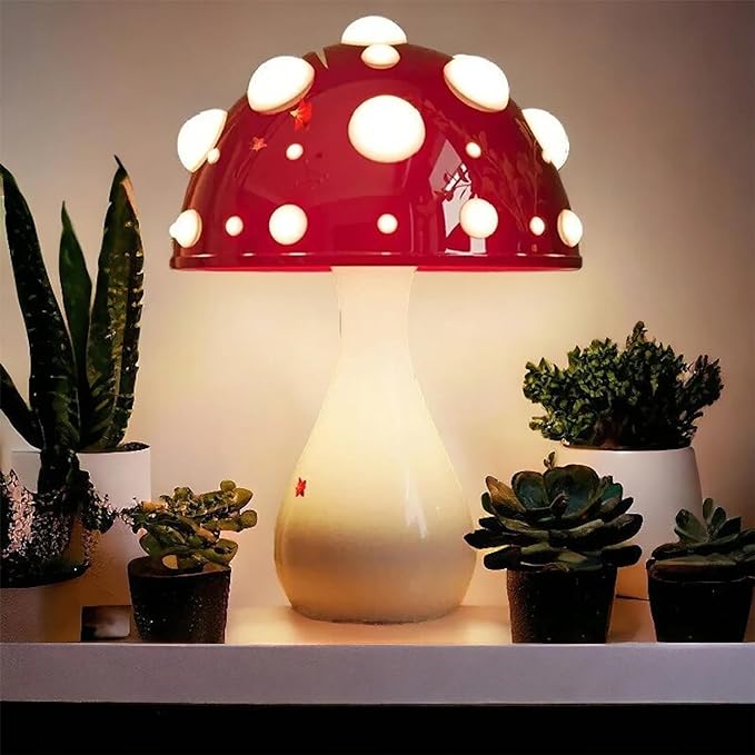 Beautiful Dimmable Mushroom Lamp