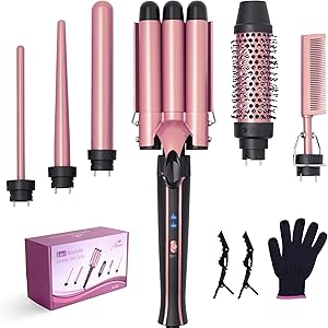 Best 6 in 1 Curling Iron Wand Set