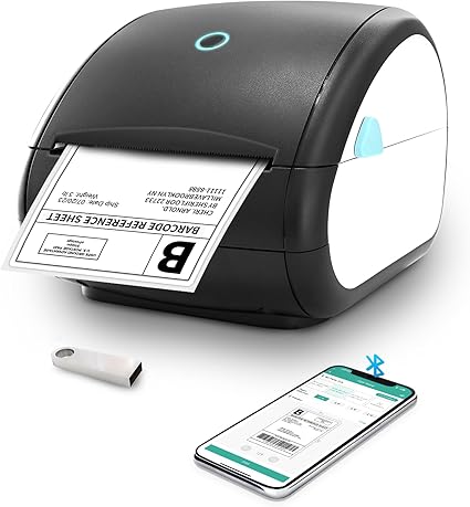 Bluetooth Shipping Label Printer