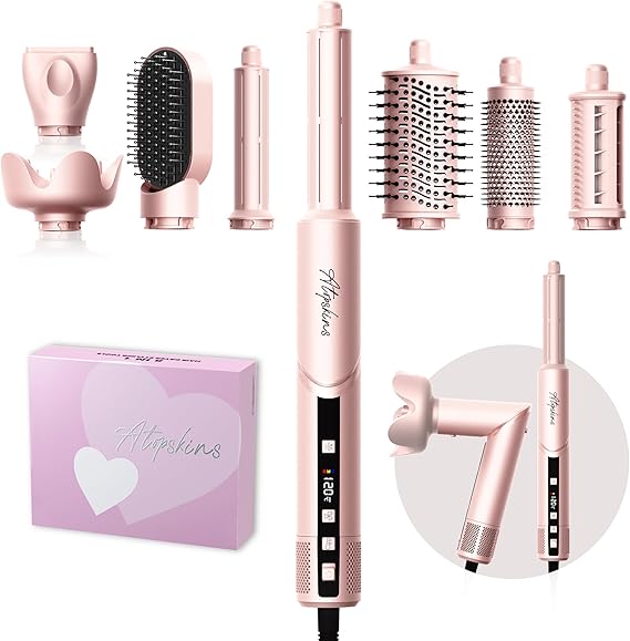 8-in-1 Hair Dryer Brush & Hot Air Styler