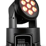 Best Moving Head LED Stage Light 2025 – 7×10W RGBW DJ Spotlight with DMX512 for Events & Clubs