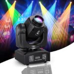 Best 60W LED Moving Head Stage Light 2025 – DMX512 DJ Light with 8 Gobos, 8 Colors & Sound Activation