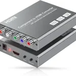 Best Component to HDMI Converter 2026 – YPbPr to HDMI Adapter with Scaling for PS2, Wii & DVD