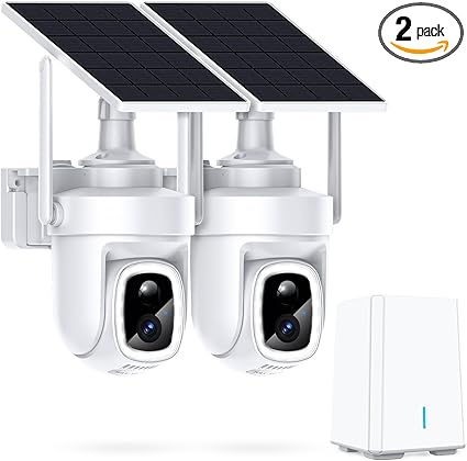 Best 4K Wireless Outdoor Security Camera 2025 – 8MP Solar Powered, No Subscription, 360° Auto Tracking