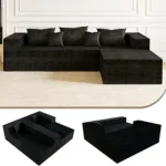 Best Modular Sectional Sofa 2026 – 105.9″ Cloud Couch L-Shaped Deep Seat Memory Foam (No Assembly)