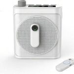 15W Wireless Voice Amplifier with Dual Magnetic Lavalier Microphones, Bluetooth 5.3 Portable PA System with Noise Reduction, 15-Hour Rechargeable Waist-Mounted Speaker for Teachers, Tour Guides & Yoga Instructors