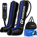 Leg Compression Massager for Circulation & Pain Relief – Air Compression Massager for Feet, Calves & Thighs