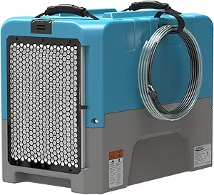 Commercial Dehumidifier with Pump 180 PPD – LGR Industrial Dehumidifier for Basement, Crawlspace & Flood Restoration