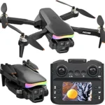 Drone with 1080P Camera – Mini Beginner Drone with Dual Lens, Screen & Optical Flow