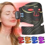 Wireless Red Light Therapy Mask – 104 LED Facial Mask for Anti-Wrinkle & Acne Treatment (4 Modes)