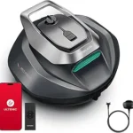 Cordless Robotic Pool Cleaner – Automatic Pool Vacuum with Remote Control & 90-Min Runtime for Above & In-Ground Pools