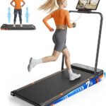 4-in-1 Walking Pad with Incline – Foldable Under Desk Treadmill & Vibration Plate with Handlebar