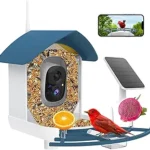 Smart Bird Feeder with Camera – AI Bird Species Identification & Solar Powered HD Backyard Bird Feeder