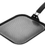 Hybrid Nonstick Square Griddle Pan – Tri-Ply Stainless Steel Pancake & Grill Skillet for Induction