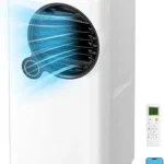 Portable Air Conditioner with WiFi – 6-in-1 Smart AC Unit for Rooms up to 750 Sq. Ft., Quiet Sleep Mode, Dehumidifier & Fan with Child Lock
