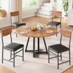 These comfy chairs are perfect for my dining area!