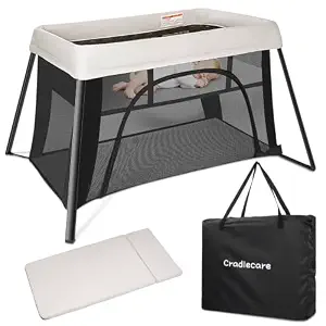 Best Portable Baby Bassinet & Pack and Play (2026) – Foldable Playard with Breathable Mesh & Mattress