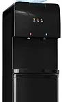 Top Loading Water Cooler Dispenser, Hot & Cold Water Cooler for 3 & 5 Gallon Bottles, Child Safety Lock, Quiet Compact Design, Freestanding Water Dispenser for Home, Office & Kitchen