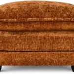 Sofa Footrest Ottoman, Soft Padded Accent Stool for Living Room & Bedroom, Comfortable Footstool for Couch, Small Upholstered Stool for Home Decor