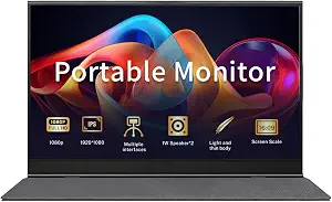 Best 15.6-Inch Portable Monitor (2026) – 1080P FHD IPS HDR Travel Display for MacBook & iPhone