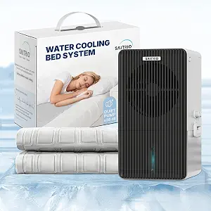 Best Bed Cooling System for Hot Sleepers (2026) – Ultra-Thin Hydro-Powered Cooling Mattress Pad