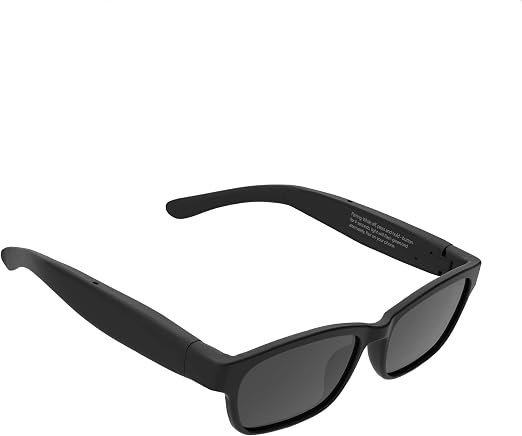 Bluetooth Smart Glasses, 29g Lightweight Open-Ear Audio Glasses for Daily Wear, Wireless Music & Hands-Free Phone Calls with Voice Control, Athletic & Outdoor Sports Eyewear