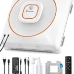 Window Cleaning Robot, 8KPa Strong Suction Glass Cleaner with Automatic Water Spray, Anti-Fall Safety System & Smart Path Planning, Robotic Window Cleaner for High-Rise Windows, Glass Doors, Mirrors & Tiles