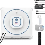 Window Cleaning Robot with Edge Detection, Automatic Glass Cleaner for Inside & Outside Windows, Smart Robotic Window Cleaner with Auto Water Spray, Anti-Fall Protection & Intelligent Path Planning for High-Rise Glass